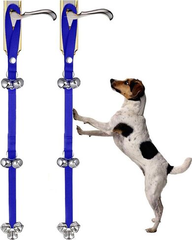 Adjustable Dog Housetraining Door Bells Doorbell for Potty Training, Tinkle Bells Set for House Training in Saudi Arabia