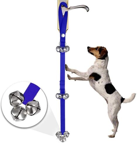Adjustable Dog Housetraining Door Bells Doorbell for Potty Training, Tinkle Bells Set for House Training in Saudi Arabia