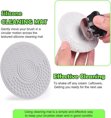 Palksky Dog Paw Pad Balm Brush، قطعتان من أداة تطبيق Paw Balm للكلب، فرشاة مهدئة لمخالب الجرو، فرشاة للعناية بالبشرة بالكلاب، فرشاة زبدة المخالب للكلاب، فرشاة كريم زبدة الأنف للكلاب والقطط in Kuwait