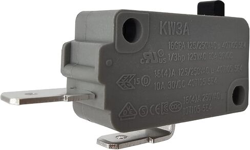 KW3A Microwave Oven Door Switch 16A 2 Normally Open and 1 Normally Close | Current:16A Voltage:125 / 250AVC Working temperature:-40°~105° in Kuwait