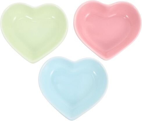 VILLCASE Hamster Ceramic Food Bowl, Turning Food Water Dish for Hamster Gerbil Hedgehog Rat Rodent, 3 Pcs(Green and Pink+Blue) in Saudi Arabia