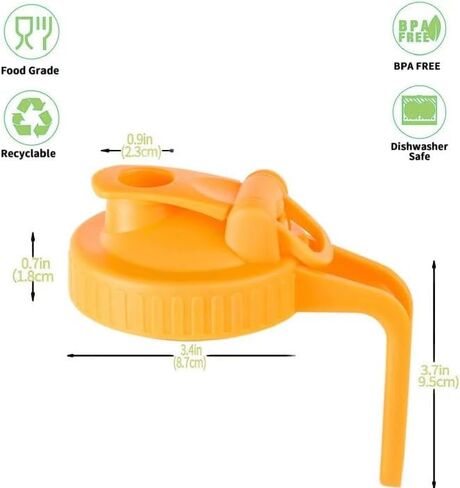 ماكينة صنع القهوة الباردة - تتضمن 2 كوارت (64 أونصة / 1.9 لتر) إبريق زجاجي سميك واسع الفم، مع فلتر شبكي من الفولاذ المقاوم للصدأ وغطاء قلاب للقهوة المثلجة، مصفاة القهوة in Kuwait