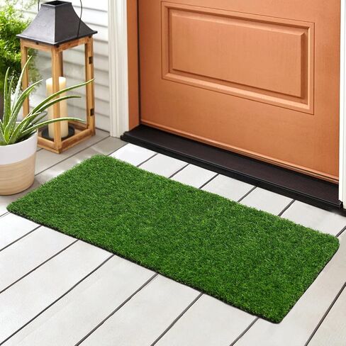 TURSTIN Dog Grass Pee Pads 16 x 30 Inches Artificial Grass Pad for Dogs Fake Grass for Dogs Potty Training Indoor Outdoor Fake Turf Rugs for Puppy Housebreaking Supplies in Saudi Arabia
