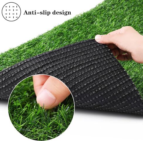 TURSTIN Dog Grass Pee Pads 16 x 30 Inches Artificial Grass Pad for Dogs Fake Grass for Dogs Potty Training Indoor Outdoor Fake Turf Rugs for Puppy Housebreaking Supplies in Saudi Arabia