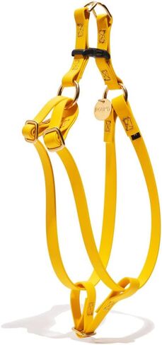 Found My Animal - Water Resistant Dog Harness (Red, Medium) - Heavy Duty Dog Walking Harness - Rubber Coated Webbing & Top Stitched - Easy Control for All Sized Dogs - Made in The USA in Kuwait