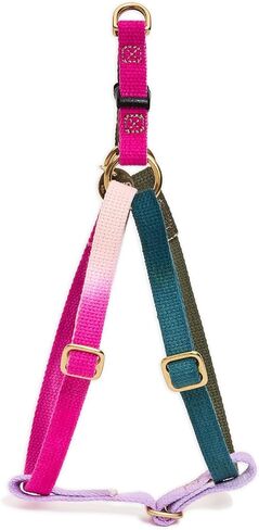 Found My Animal - Water Resistant Dog Harness (Red, Medium) - Heavy Duty Dog Walking Harness - Rubber Coated Webbing & Top Stitched - Easy Control for All Sized Dogs - Made in The USA in Saudi Arabia