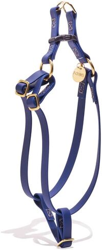Found My Animal - Water Resistant Dog Harness (Red, Medium) - Heavy Duty Dog Walking Harness - Rubber Coated Webbing & Top Stitched - Easy Control for All Sized Dogs - Made in The USA in Saudi Arabia