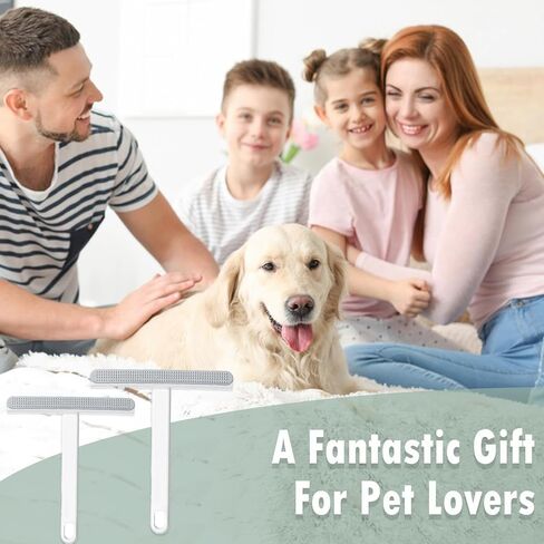 عبوتان من مزيل شعر الحيوانات الأليفة - أداة احترافية لتنظيف الوبر والفراء للتنظيف العميق لشعر الكلاب والقطط على السجاد وسجادات السيارة والأرائك وأسرّة الحيوانات الأليفة والسجاد in Kuwait