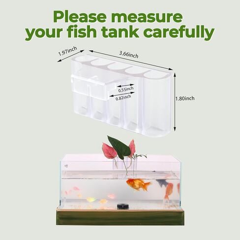 2pcs TOGJUSSAE Aquarium Plant Holder Fish Tank Plant Holder Top Hanging Plastic Aquatic Plant Cup - for Aquatic Plant and Decoration (Rimmed) in Saudi Arabia