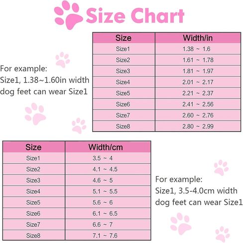 Dog Shoes, Outdoor Dog Boots Non-Slip Waterproof Dog Booties for Medium to Large Dogs 4Pcs for Winter Snowy Day, Summer Hot Pavement with Rugged Sole Pink in Saudi Arabia