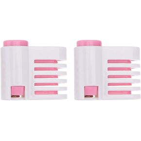 Kichvoe 2pcs 5 cake slicer leveler cake shaver toast slice layered bread slicer loaf slicer guide bread cutting fixator tool cake cutter slicer pie slicer round Strip cutting machine