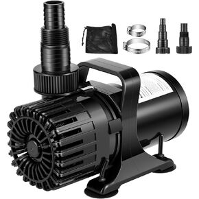 VIVOHOME 120W 2700GPH Submersible Water Pump with 180° Adjustable Water Outlet, 15.1ft High Lift for Waterfall Fountains Fish Tank Pond