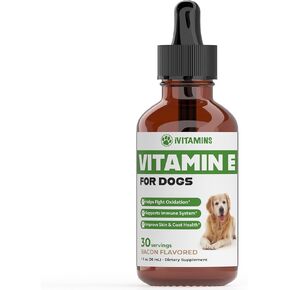 Vitamin E for Dogs | Vitamin E Dog | Vitamin E for Dog | Dog Vitamins E | Vitamin E Canine | Vitamin E Supplement for Dogs | Vitamin E Oil Dog | Dog Vitamins | Dog Immune Support | 1 fl oz