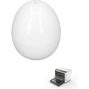 Microwave Egg Cooker, 4 Eggs Capacity Egg Boiler, Durable ABS Hard Boiled Egg Cooker, Quick to Get 4 Perfectly-Cooked Hard Boiled Eggs