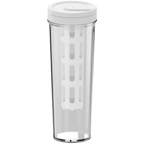 Giombrewsia Cold Brew Coffee Tumbler - Portable Travel Lid - 35oz/1L Capacity - PP Material with 350-Mesh Filter for Coffee, Tea, and Fruit Tea (Dark Grey), XR-0428