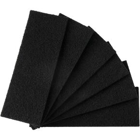 6 Pcs Carbon Filters Compatible with Litter Robot 3, Replacement Activated Carbon Filters to Absorb Unpleasant Odors from Automatic Cat Litter Box Robot 3 and Reduce Odor
