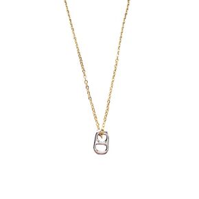 Soda Tab Necklace Silver Plated Obx Jewelry (Silver Plated Chain)