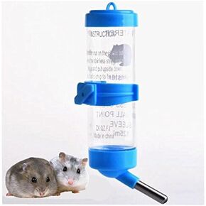 Hamster Cage Drinking Water Bottle Parrot Mice Rat Gerbils Water Feeder Bowl 250ML/8.79 oz 1Pcs Random Color (250ML)
