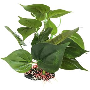 Aquarium Artificial Plant Plastic Plant - Fish Tank Lifelike Underwater Green Grass Plastic Plant, 10inch