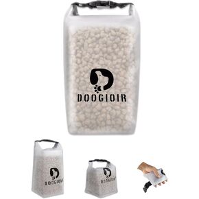 Pet Food Storage Bag, 14 Cup Reusable Dog Food Travel Bag Keep Contents Fresh and Surface Waterproof, large pet food bag convenient for Camping, Dog Boarding