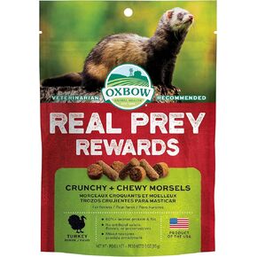 Oxbow Real Prey Rewards مكافآت الدجاج المقرمشة والمطاطية - علاج القوارض اللذيذ - صنع في الولايات المتحدة الأمريكية - 3 أونصة