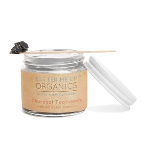 Organic Activated Charcoal Whitening Toothpaste/Butter Me Up Organics