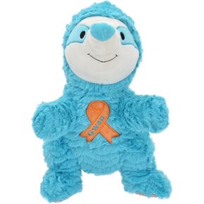 Multipet Wrinkleez Sonny The Sloth Plush Dog Toy - 14 inches