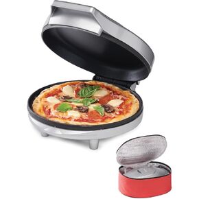 Pizza Maker Plus, Indoor Electric Grill, Nonstick Griddle Pan for Pizzas, Quesadillas, Tortillas, Nachos and more