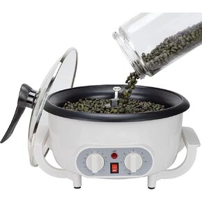 Upgraded Coffee Roaster Machine with Timer, Coffee Roasters for Home Use 110V, Coffee Bean Roaster Machine for Beginner