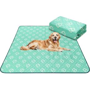 FXW Washable Pee Pads for Dogs, Puppy Pads with Super Absorbent, 63" x 63", Specifically Designed for 24inch 8 Panels Dog Playpen, Square