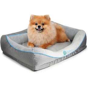 Orthopedic Dog Bed for Big Dogs,Waterproof Big Size Dog Sofa,Supportive Foam Pet Couch with Removable Cover,Non-Slip Bottom and Waterproof Lining,Machine Washable