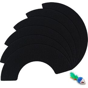 6 Pack Carbon Filters Replacement Filters Compatible with Litter-Robot 4 to Absorb Odors Control Damp from Pets