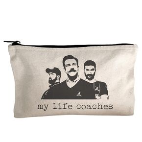Moonlight Makers, You Are Kenough, Funny Canvas Makeup Bag, Pencil Pouch, Cute Travel Accessories for Women, 100% Cotton Cosmetic & Toiletry Bags