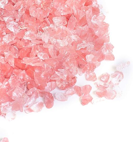 Alan Stone High Luster Reflective Fire Glass Gravel,Fire Gems,Fire Drops,Fire Glass Pebbles Stones Beads Chips for Fire Pit Fish Tank Aquarium Garden,3-6mm 305g/0.67lb (Orange Yellow) in Saudi Arabia