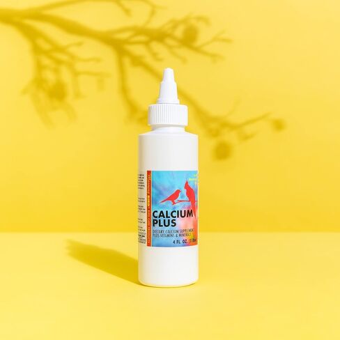 Morning Bird Calcium Plus Supplement for Avian Health, Liquid Calcium Formula with Magnesium and Vitamin D3, 2 Fl. Oz. in Saudi Arabia