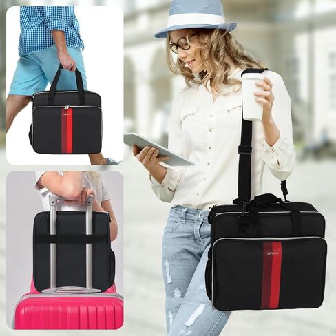 LEFOR·Z Coffee Maker Travel Bag Compatible with Keurig K-Mini/K-Mini Plus/Mate Plus,Single Serve Coffee Brewer Carrying Case with Multiple Pockets for K-Cup Pods & Accessories(Bag Only) in Kuwait