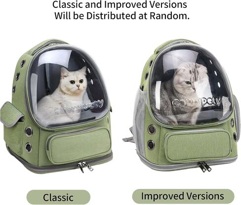 Cawypety Expandable Cat Backpack Large Space Cat Bubble Backpack Carrier in Kuwait