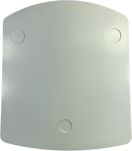 efo Wooden Thermomix Sliding Board - Stable Board Tailored to Thermomix TM5 & TM6 - Convenient Handles and Additional Pads to Facilitate Sliding - Premium Wood Thermomix Accessories (White) in Saudi Arabia