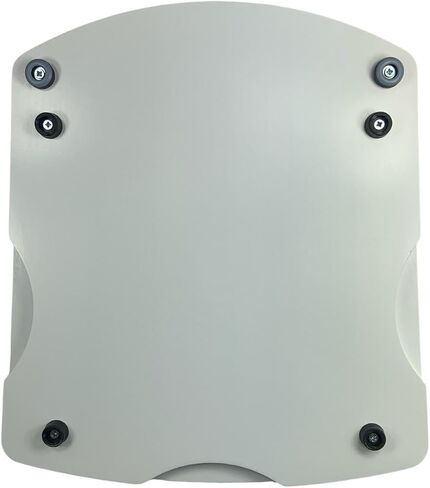 efo Wooden Thermomix Sliding Board - Stable Board Tailored to Thermomix TM5 & TM6 - Convenient Handles and Additional Pads to Facilitate Sliding - Premium Wood Thermomix Accessories (White) in Saudi Arabia