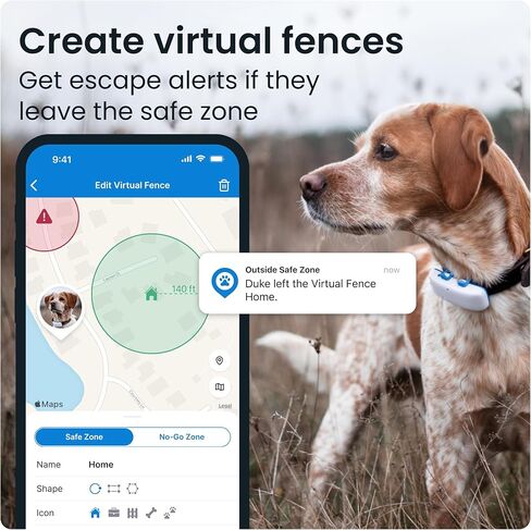 Tractive GPS Dog LTE (4) Hard Cover - Bow Tie in Saudi Arabia