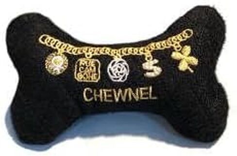 Bone Squeaky Dog Toy for Aggressive Chewers - Fashion Luxury Design Chewing Squeaky Sounding Bone Training Pet Toy - Dog Plush Dental Chew Toy for Small, Medium, Large Breed (Sniffany & Co.) in Saudi Arabia
