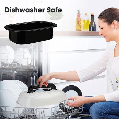 Roaster Oven 26 Quart Electric, Turkey Roaster with Lid Glass Window Design,Large Stainless Steel Turkey Roaster Oven in Kuwait