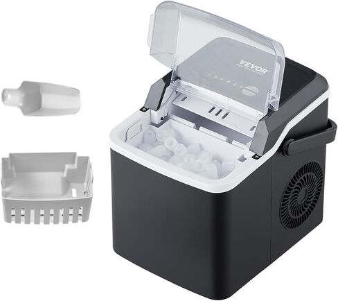 VEVOR Commercial Food Processor 2 Feeding Holes, 550W Electric Vegetable Slicer 1600 RPM, Stainless Steel Vegetable Processor Detachable 6-blades, 3mm/4mm/7mm Shred, 2mm/4mm Slice in Saudi Arabia