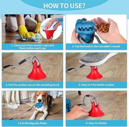 ألعاب أكواب الشفط للكلاب، ألعاب للكلاب للمضغ العدواني، لعبة حبل شد الحبل، لعبة تفاعلية محفزة عقليًا، ألعاب سحب للكلاب لتنظيف الأسنان، توزيع الطعام، التدريب in Kuwait