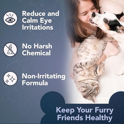 NOVEHA SilverLID Pet Face Wash for Dogs and Cats with Chelated Silver | 2 fl. oz in Kuwait