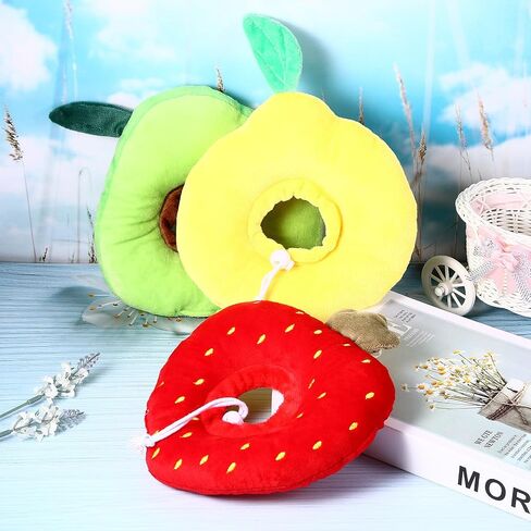 Avaner Cat Rabbit Recovery Collars: 3 Pcs Small Pet After Surgery Protective Cone Collars for Rabbit, Guinea Pig, Kitten in Kuwait