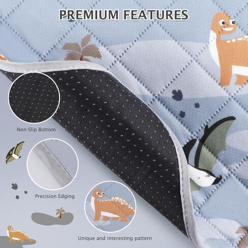 BVAGSS Washable Pee Pads for Dogs, 2 Pack Reusable Leakproof Puppy Wee Wee Pads, Non-Slip Waterproof Pet Training Pads, Super Absorbent Whelping Pads XH081 (Green Lemon,24''x18'') in Saudi Arabia