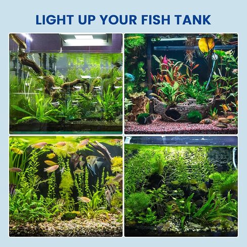 E26 Aquarium Light Bulbs Daylight 5500K,2-Pack(Remove/Bypass The Ballast) in Saudi Arabia