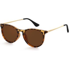 Kids Polarized Sunglasses Small Round Shades for Girls Boys 100% UV Protection for Children Age 3-9