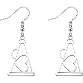 MAOFAED Cheerleader Gift Cheer Girl Earring Cheer Coach Gift Cheer Coach Thank You Gift Cheer Earring For Her